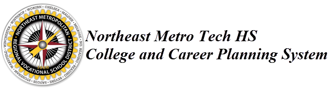 Northeast Metropolitan Regional Vocational High School College & Career Planning System Logo